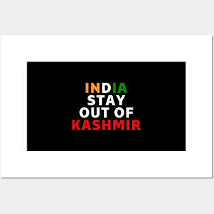 India Stay Out Of Kashmir - Fight For Freedom In Kashmir Posters and Art